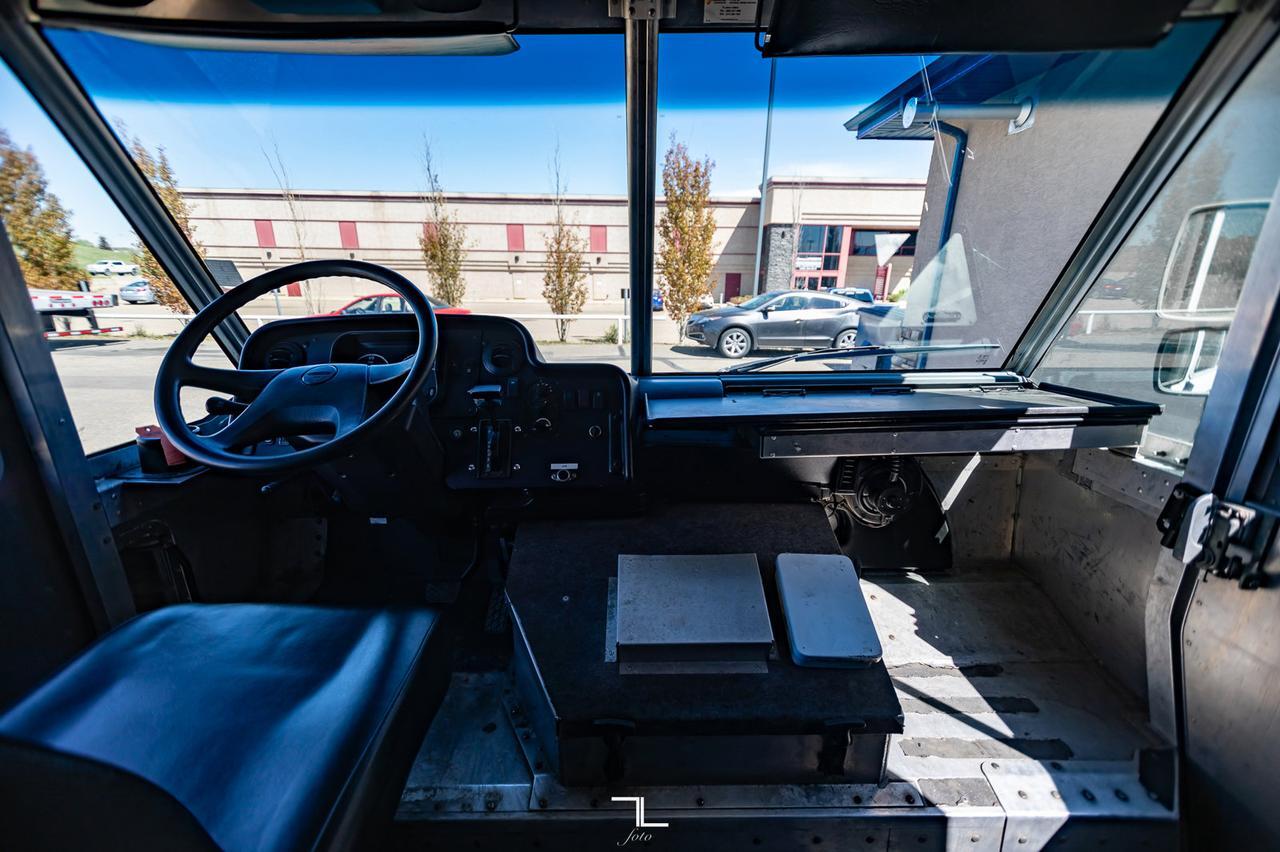 2011 Freightliner MT45 Walk In Van Diesel Shelving Red Deer AB