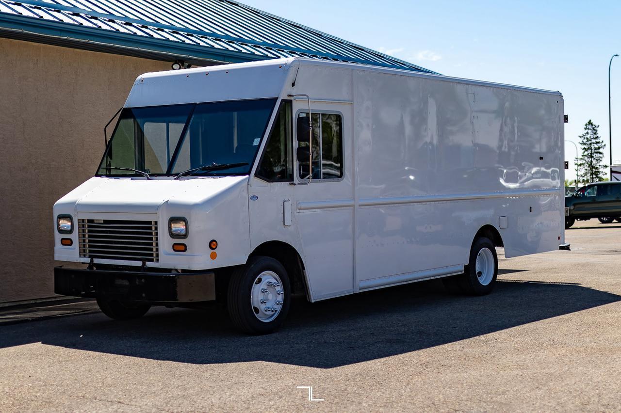 2011 Freightliner MT45 Walk In Van Diesel Shelving Red Deer AB