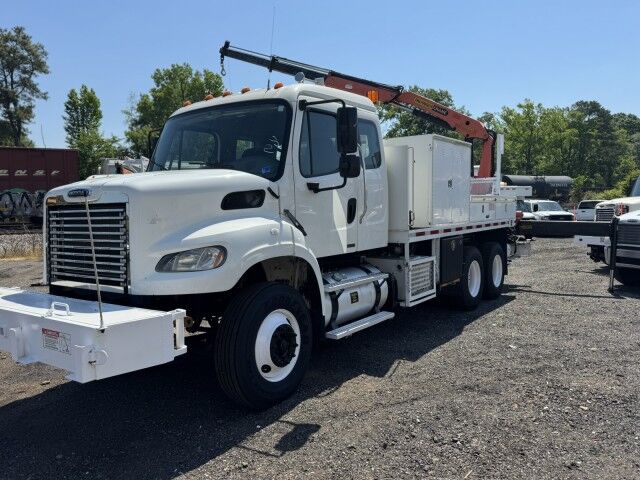2011 Freightliner No Model M2 XCab Service Bodyw 12000 Palfinger Crane Henrico VA
