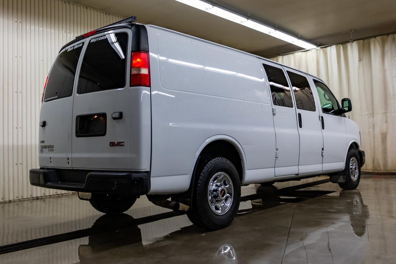 2011 GMC Savana 3500 Extended Cargo Van Shelving Red Deer AB