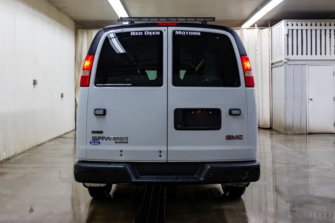 2011 GMC Savana 3500 Extended Cargo Van Shelving Red Deer AB