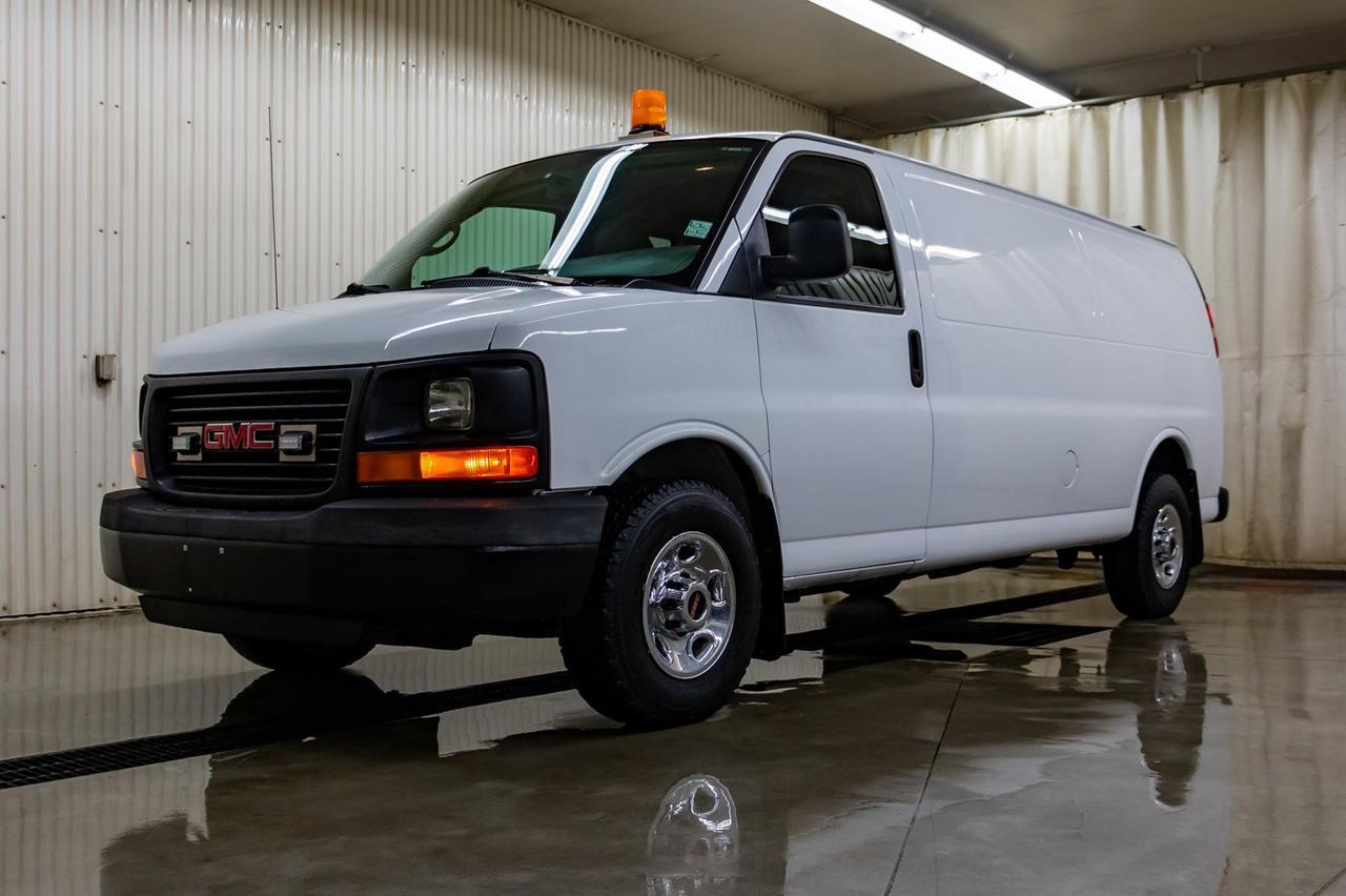 2011 GMC Savana 3500 Extended Cargo Van Shelving Red Deer AB