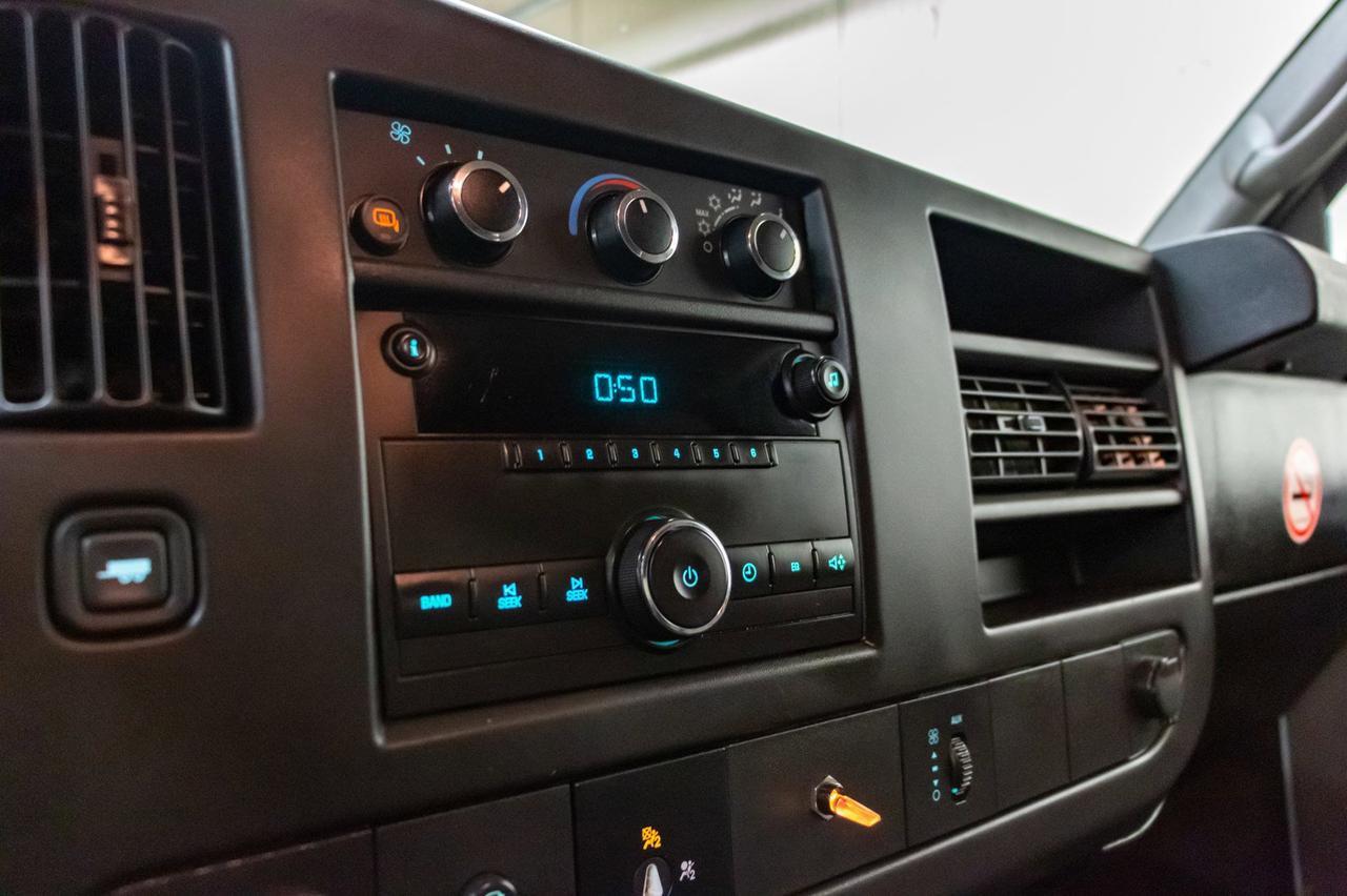 2011 GMC Savana 3500 Extended Cargo Van Shelving Red Deer AB