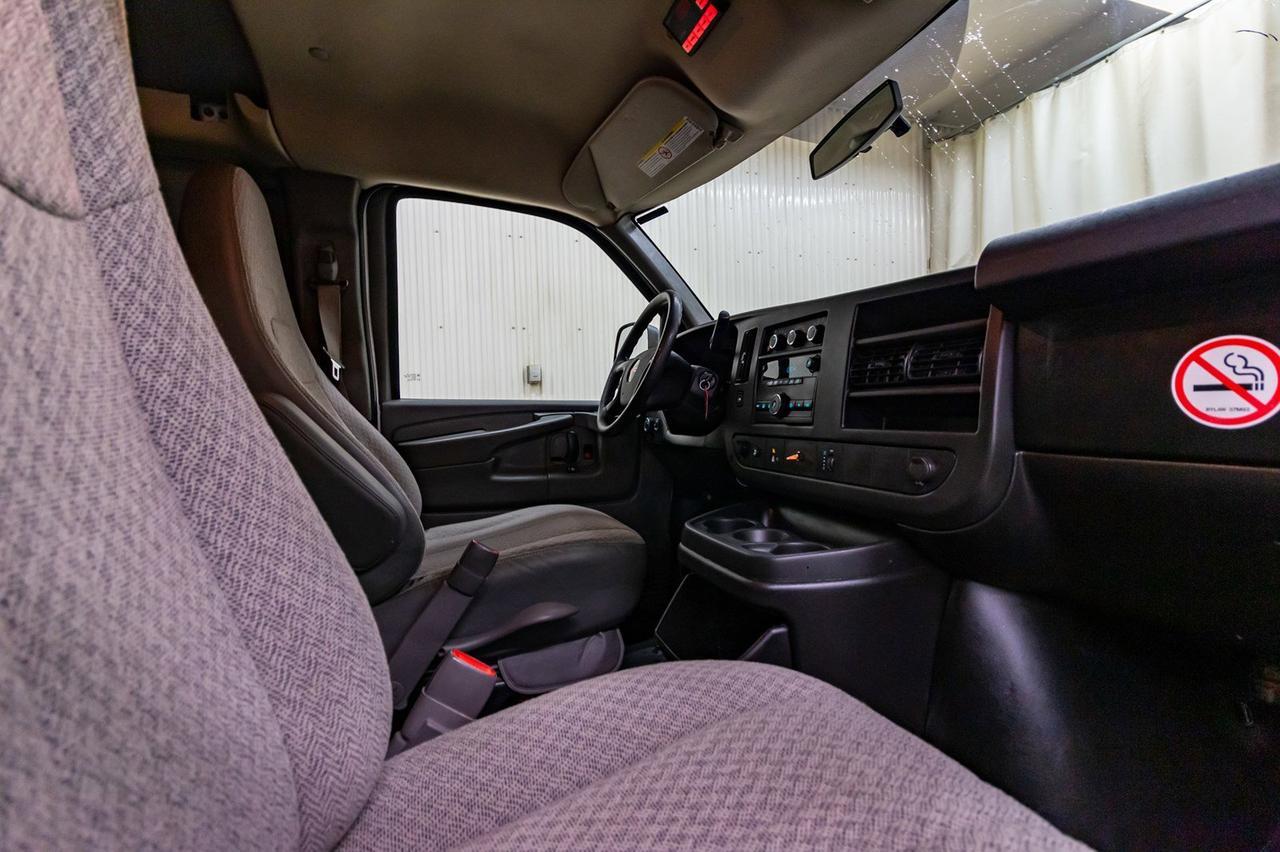 2011 GMC Savana 3500 Extended Cargo Van Shelving Red Deer AB