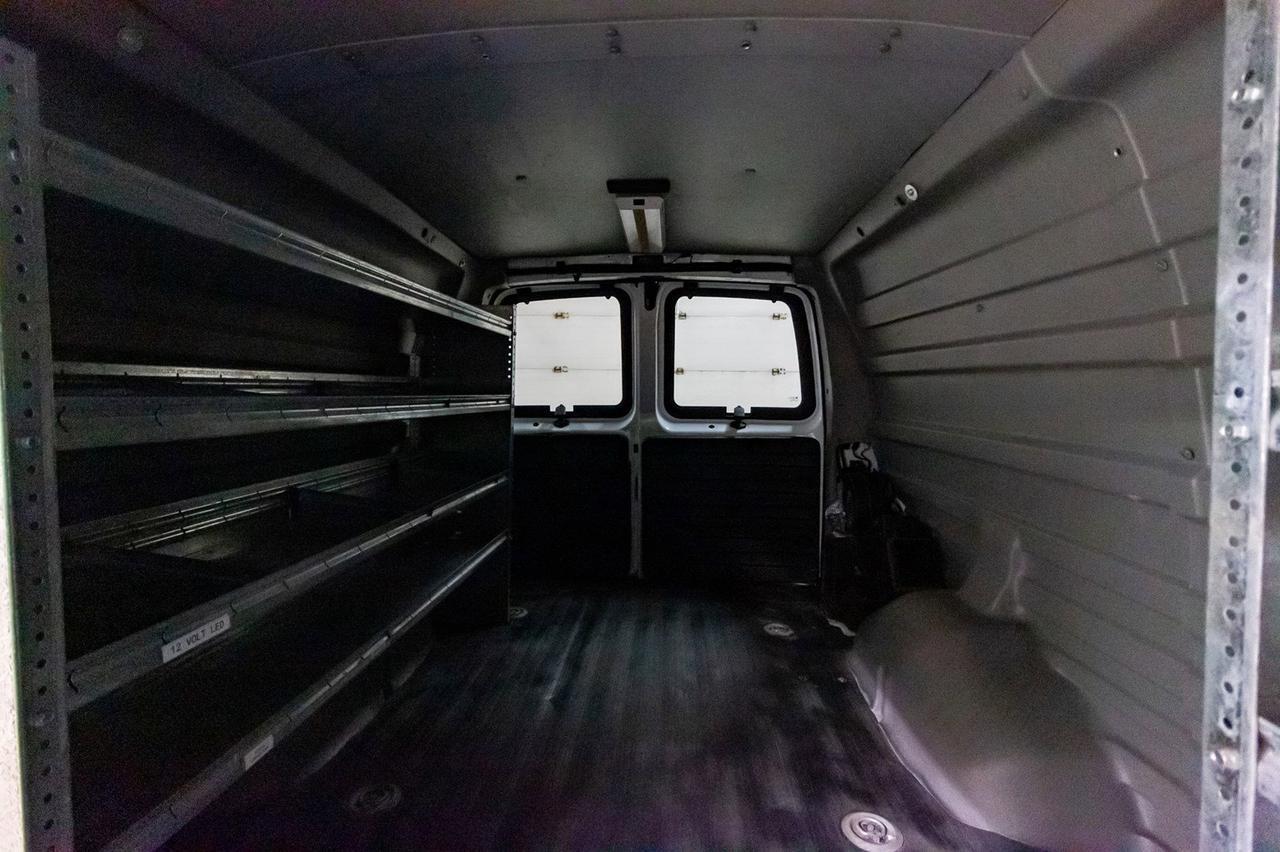 2011 GMC Savana 3500 Extended Cargo Van Shelving Red Deer AB