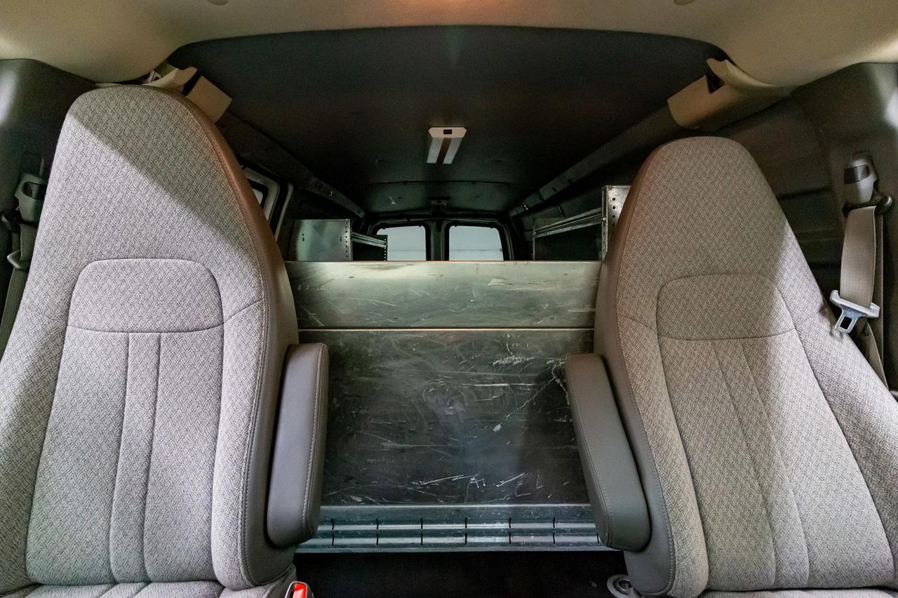 2011 GMC Savana 3500 Extended Cargo Van Shelving Red Deer AB