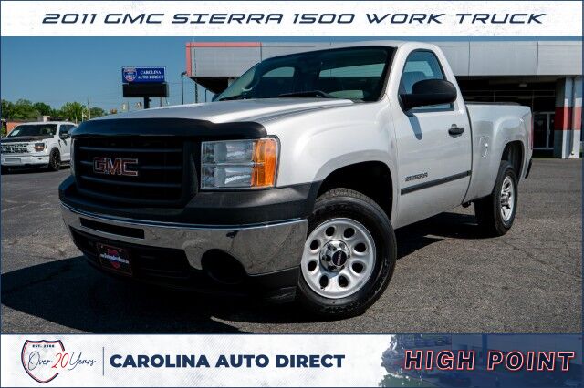2011 GMC Sierra 1500 Work Truck / LOW MILES / Regular Cab!