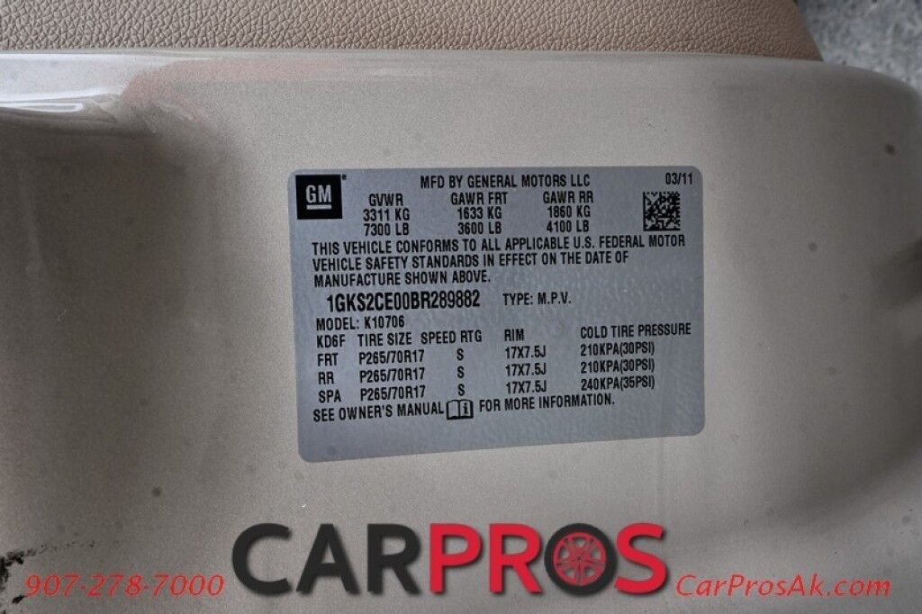 2011 GMC Yukon SLT , 4WD Anchorage AK