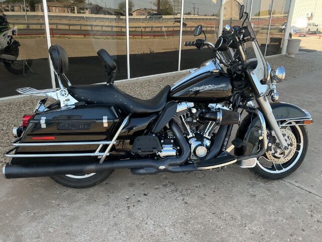 2011 Harley-Davidson Police Road King Black Lubbock TX