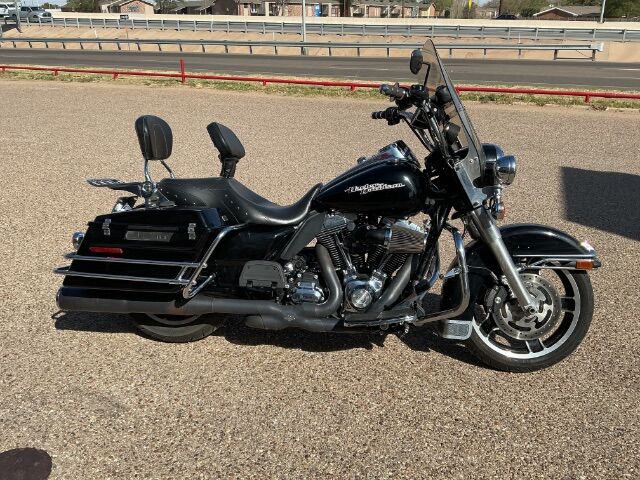 2011 Harley-Davidson Police Road King Black Lubbock TX