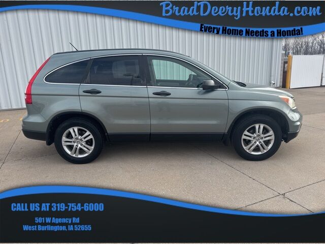 Used 2011 Honda CR-V EX with VIN 5J6RE4H58BL056263 for sale in West Burlington, IA