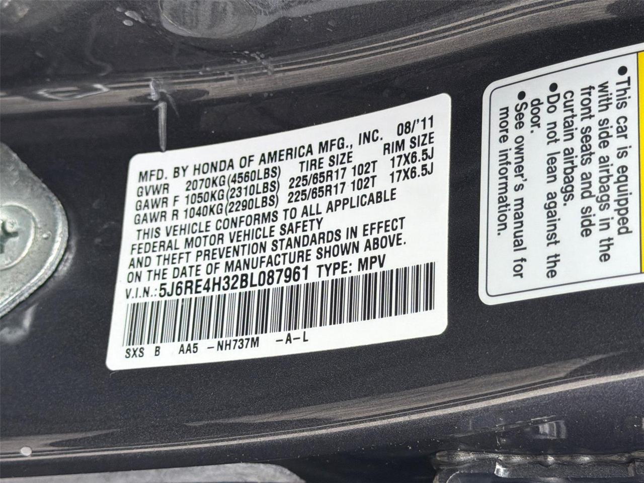 2011 Honda CR-V LX Hagerstown MD