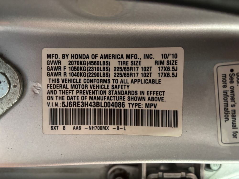 2011 Honda CR-V SE Franklin OH