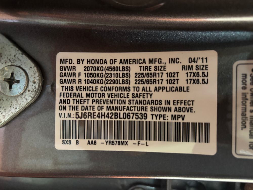 2011 Honda CR-V SE Franklin OH