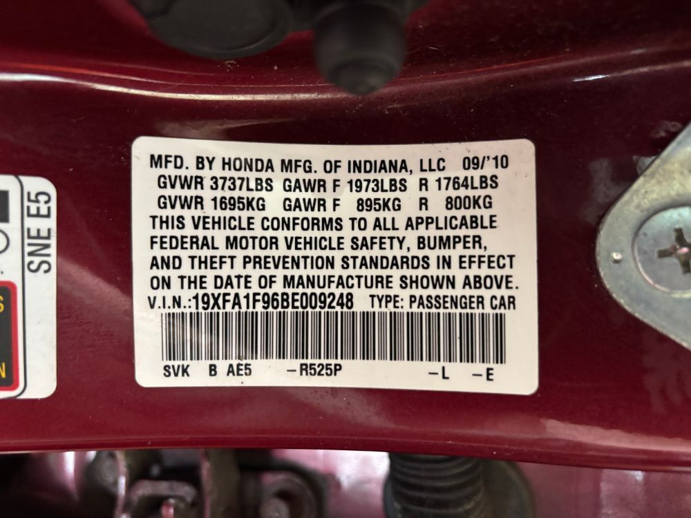 2011 Honda Civic EX-L Franklin OH