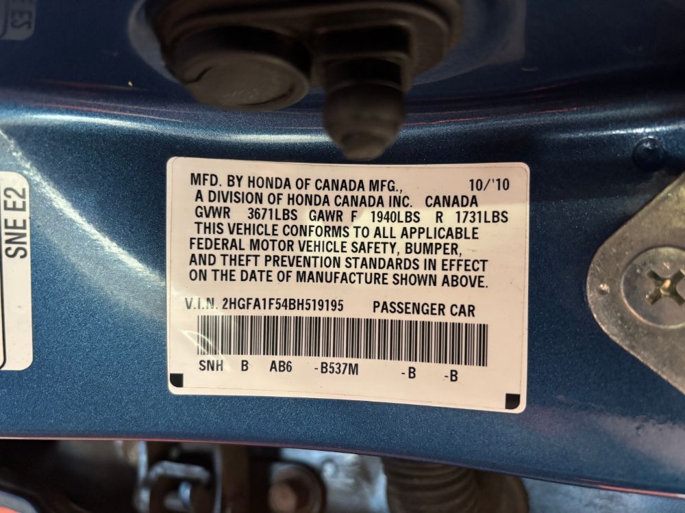2011 Honda Civic LX Franklin OH