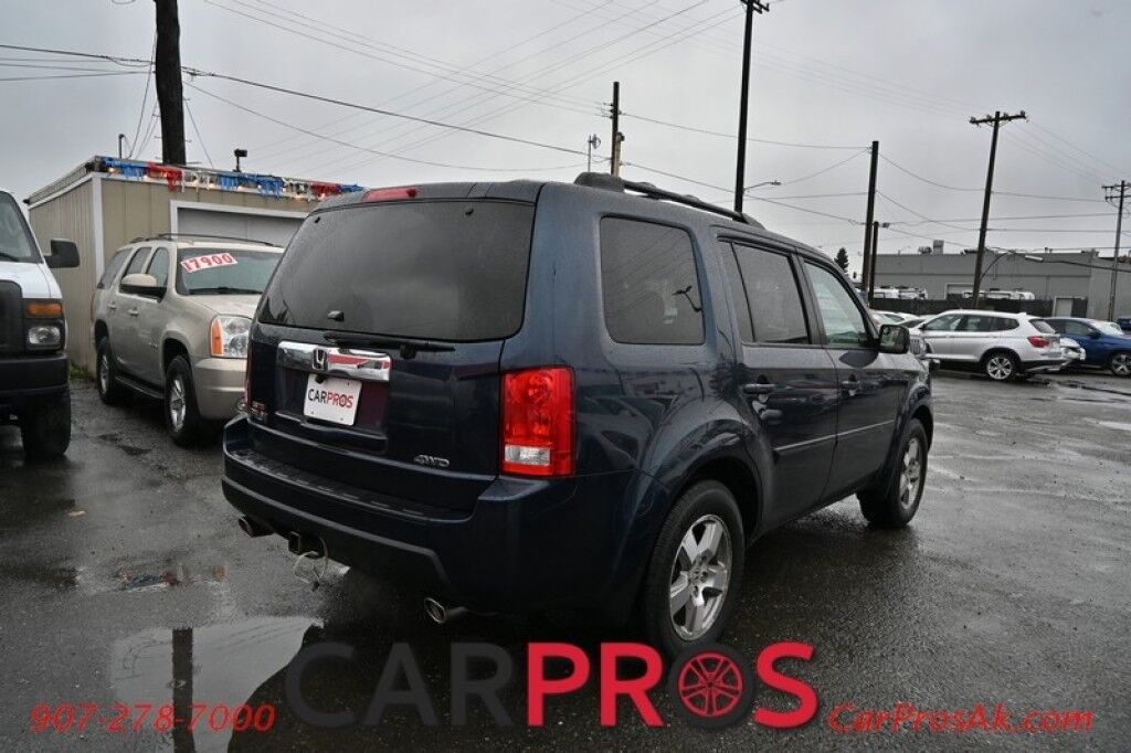 2011 Honda Pilot EX-L - 3.5L V6 - All Wheel Drive - Heated Front Leather Seats - Backup Camera - 3rd Row Seating - Sunroof - Tow Package Anchorage AK