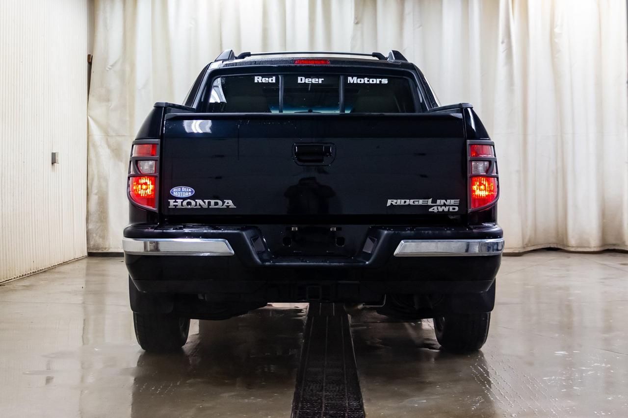 2011 Honda Ridgeline 4x4 Crew Cab EX-L Leather Roof Nav Red Deer AB
