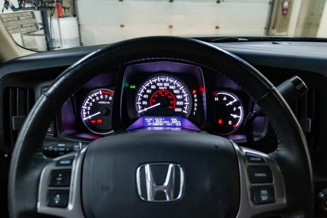 2011 Honda Ridgeline 4x4 Crew Cab EX-L Leather Roof Nav Red Deer AB