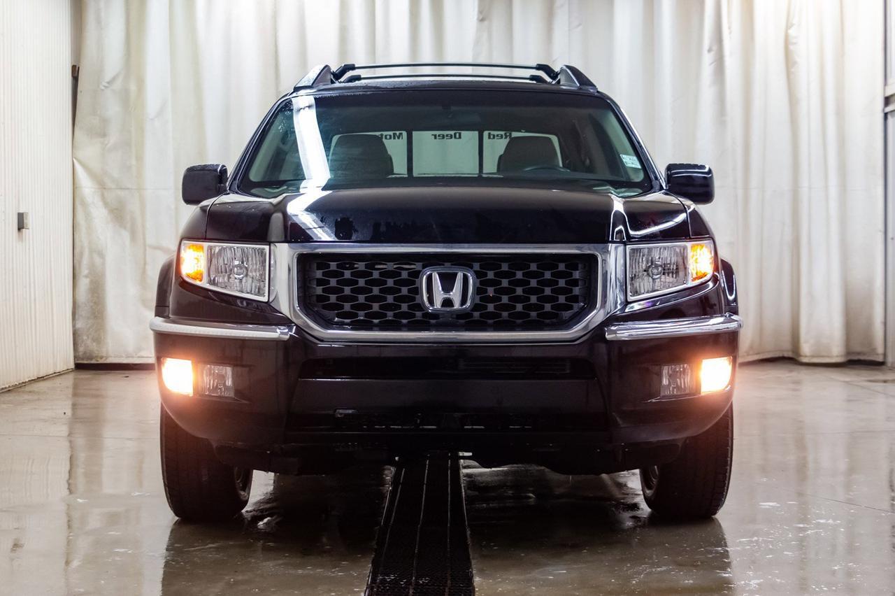2011 Honda Ridgeline 4x4 Crew Cab EX-L Leather Roof Nav Red Deer AB