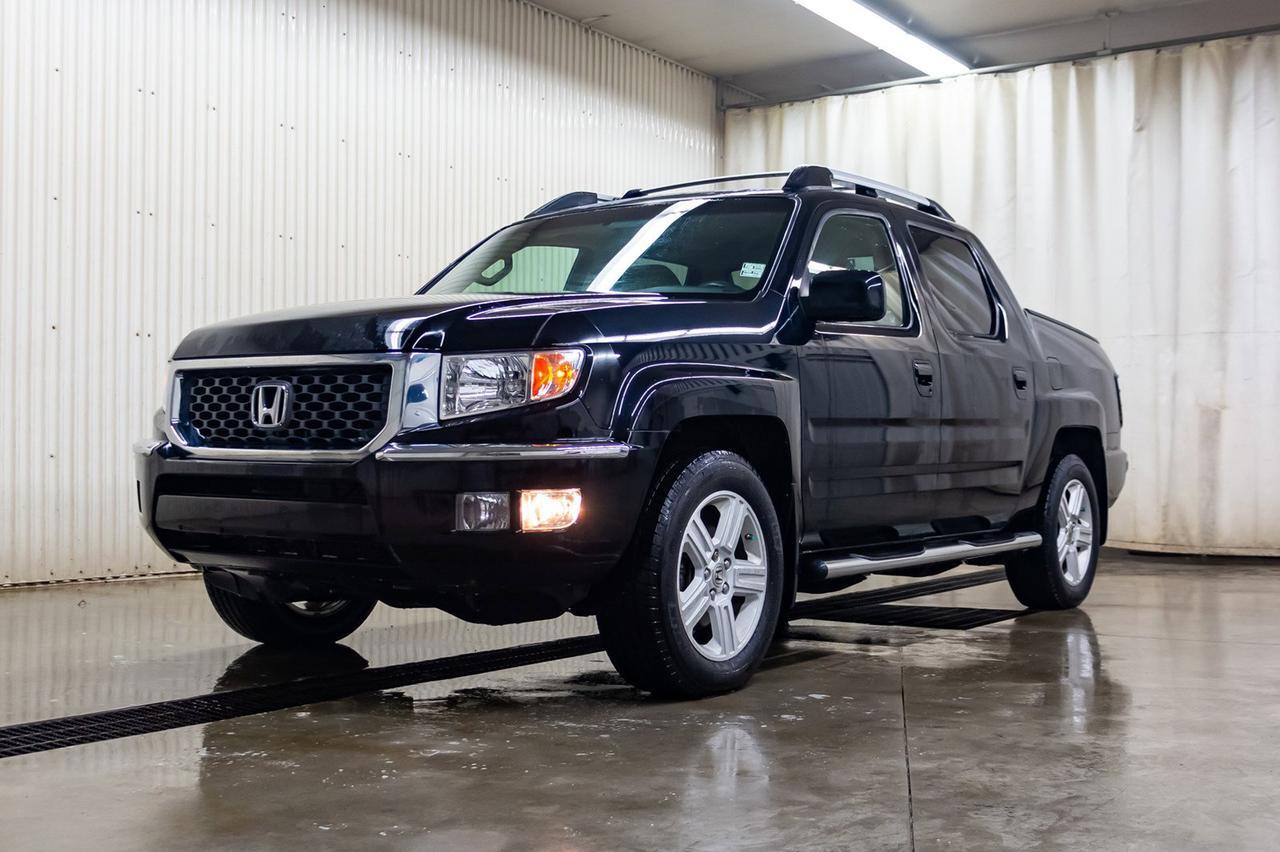 2011 Honda Ridgeline 4x4 Crew Cab EX-L Leather Roof Nav Red Deer AB