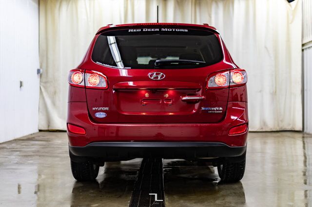2011 Hyundai Santa Fe AWD Limited Leather Roof Nav Red Deer AB
