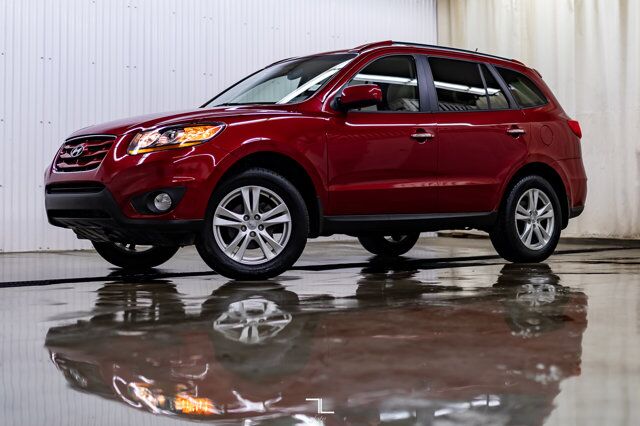2011 Hyundai Santa Fe AWD Limited Leather Roof Nav Red Deer AB