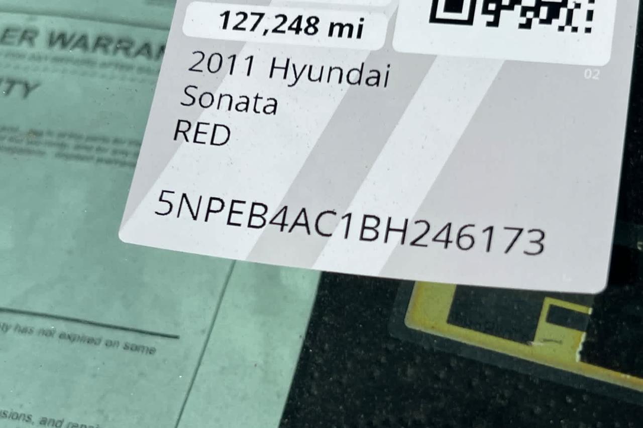 2011 Hyundai Sonata GLS PZEV Roseville CA