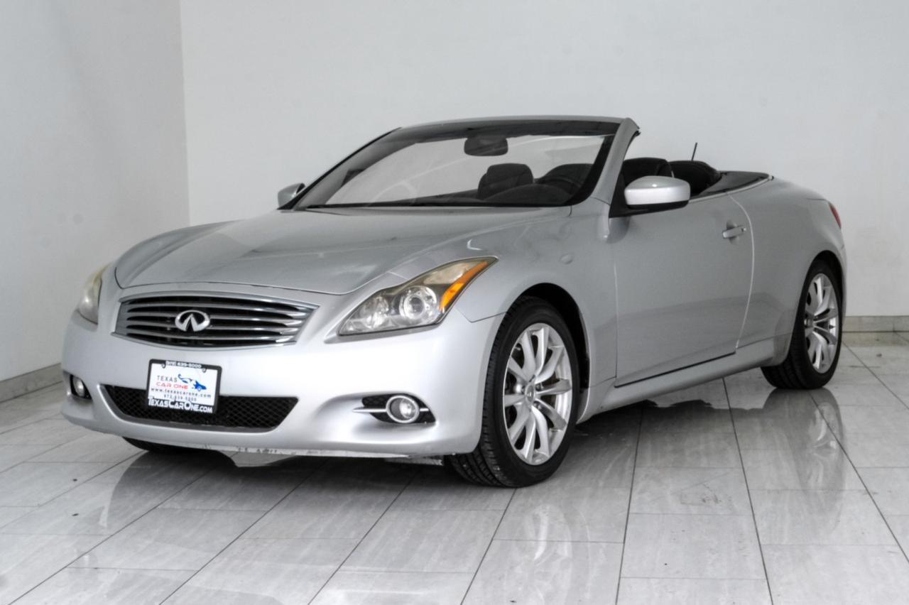 2011 INFINITI G37 Convertible NAVIGATION LEATHER HEATED AND COOLED SEATS REAR CAMERA KEYLESS S Carrollton TX