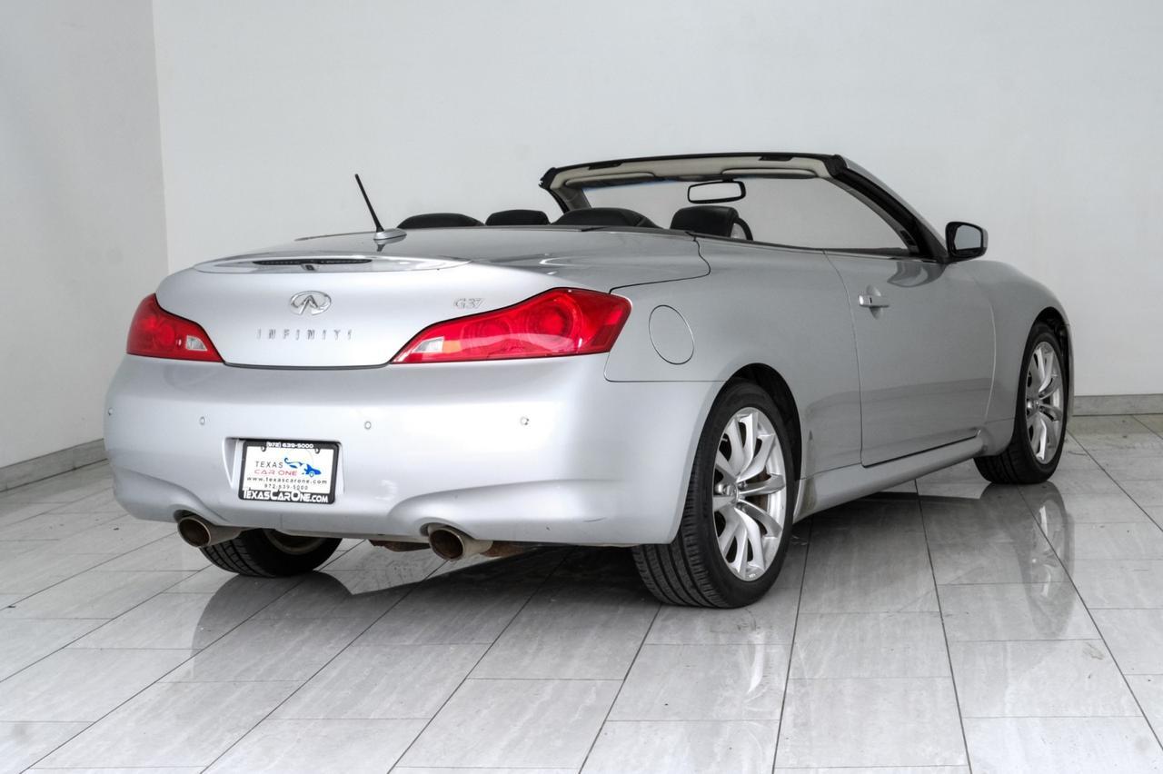 2011 INFINITI G37 Convertible NAVIGATION LEATHER HEATED AND COOLED SEATS REAR CAMERA KEYLESS S Carrollton TX