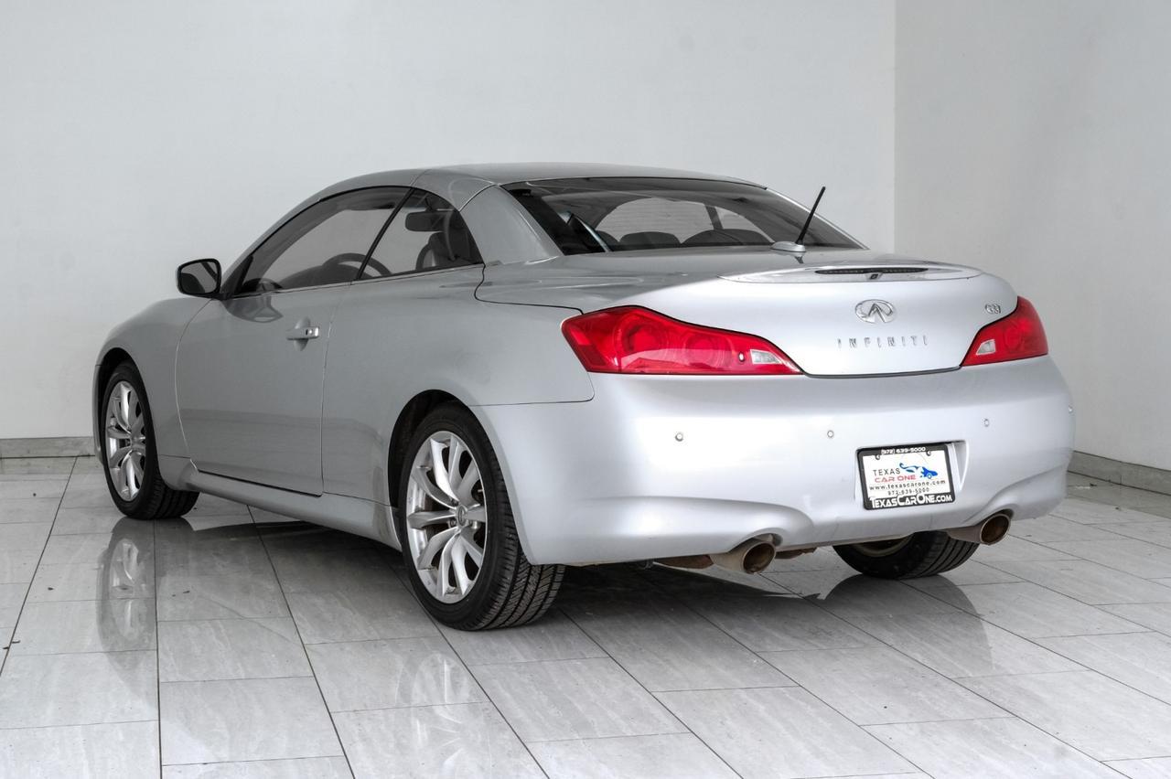 2011 INFINITI G37 Convertible NAVIGATION LEATHER HEATED AND COOLED SEATS REAR CAMERA KEYLESS S Carrollton TX