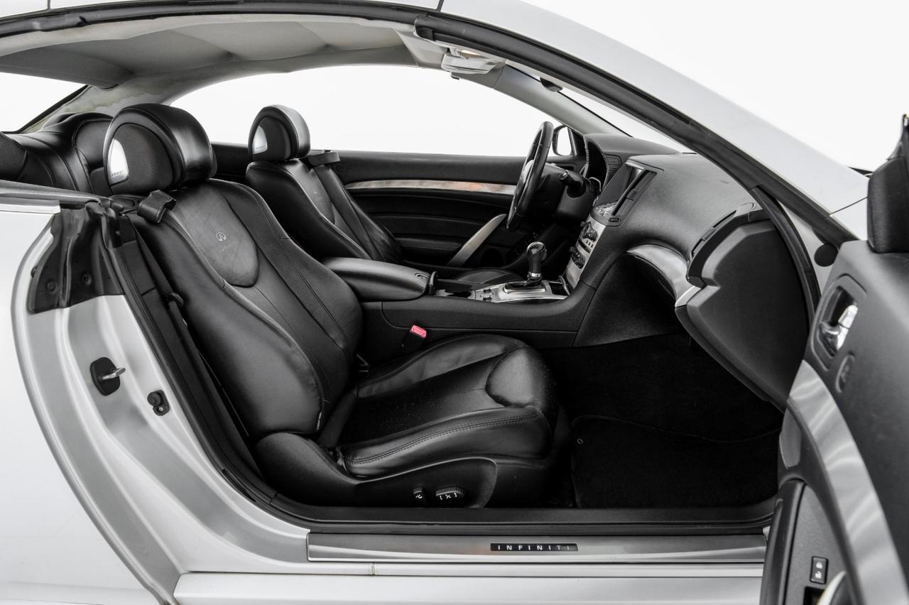 2011 INFINITI G37 Convertible NAVIGATION LEATHER HEATED AND COOLED SEATS REAR CAMERA KEYLESS S Carrollton TX