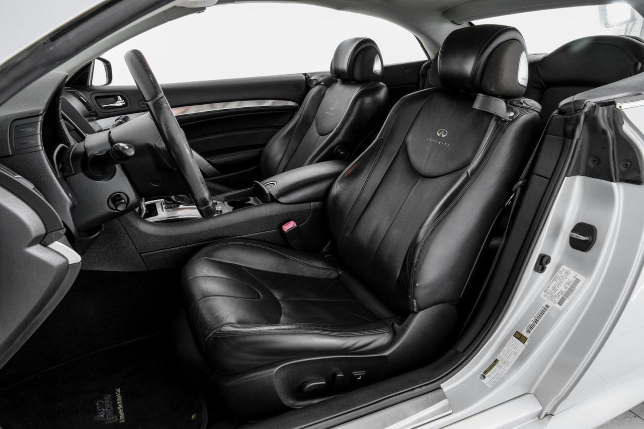 2011 INFINITI G37 Convertible NAVIGATION LEATHER HEATED AND COOLED SEATS REAR CAMERA KEYLESS S Carrollton TX