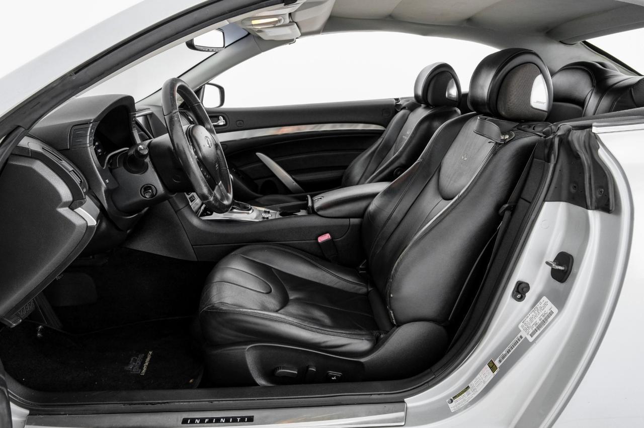2011 INFINITI G37 Convertible NAVIGATION LEATHER HEATED AND COOLED SEATS REAR CAMERA KEYLESS S Carrollton TX