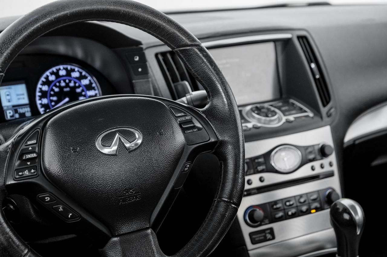 2011 INFINITI G37 Convertible NAVIGATION LEATHER HEATED AND COOLED SEATS REAR CAMERA KEYLESS S Carrollton TX