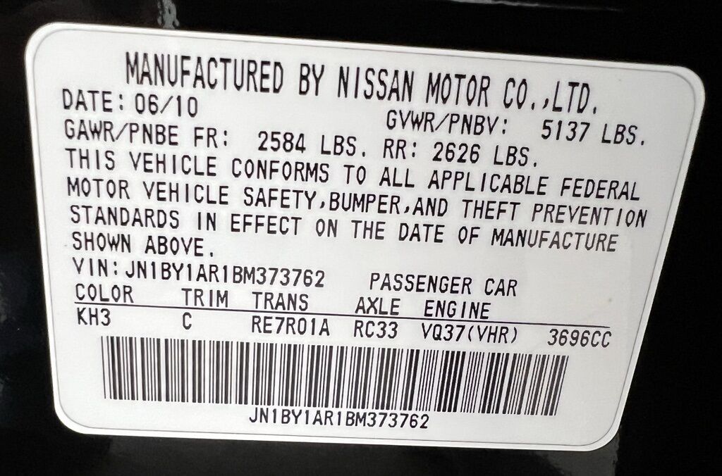2011 INFINITI M37 X Loveland CO