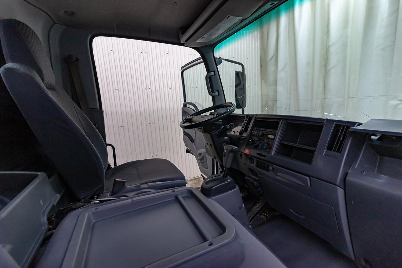 2011 Isuzu NPR HD 2 Door Tilt Cab Deck Diesel Red Deer AB