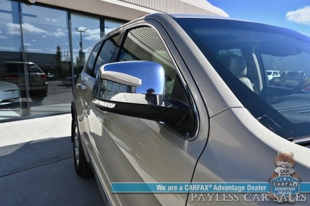 2011 Jeep Grand Cherokee Overland / 4X4 / 5.7 V8 / AutoStart / Heated & Cooled Leather Seats / Heated Steering Wheel / Navigation / Sunroof / Lane Departure & Blind Spot / Adaptive Cruise / Back Up Camera / Power Liftgate / Tow Pkg Anchorage AK