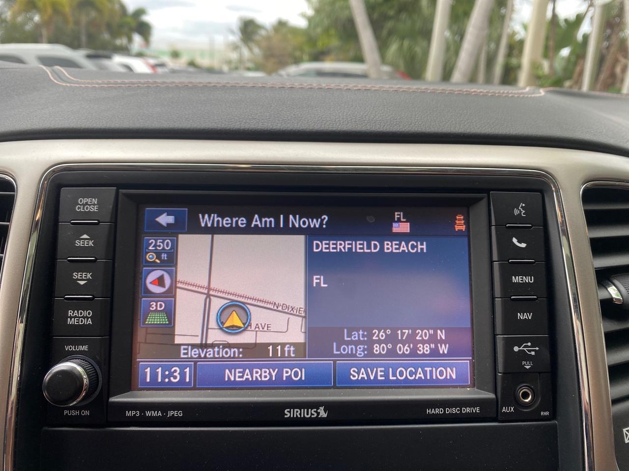 2011 Jeep Grand Cherokee Overland LOW MILES 66,486 Pompano Beach FL