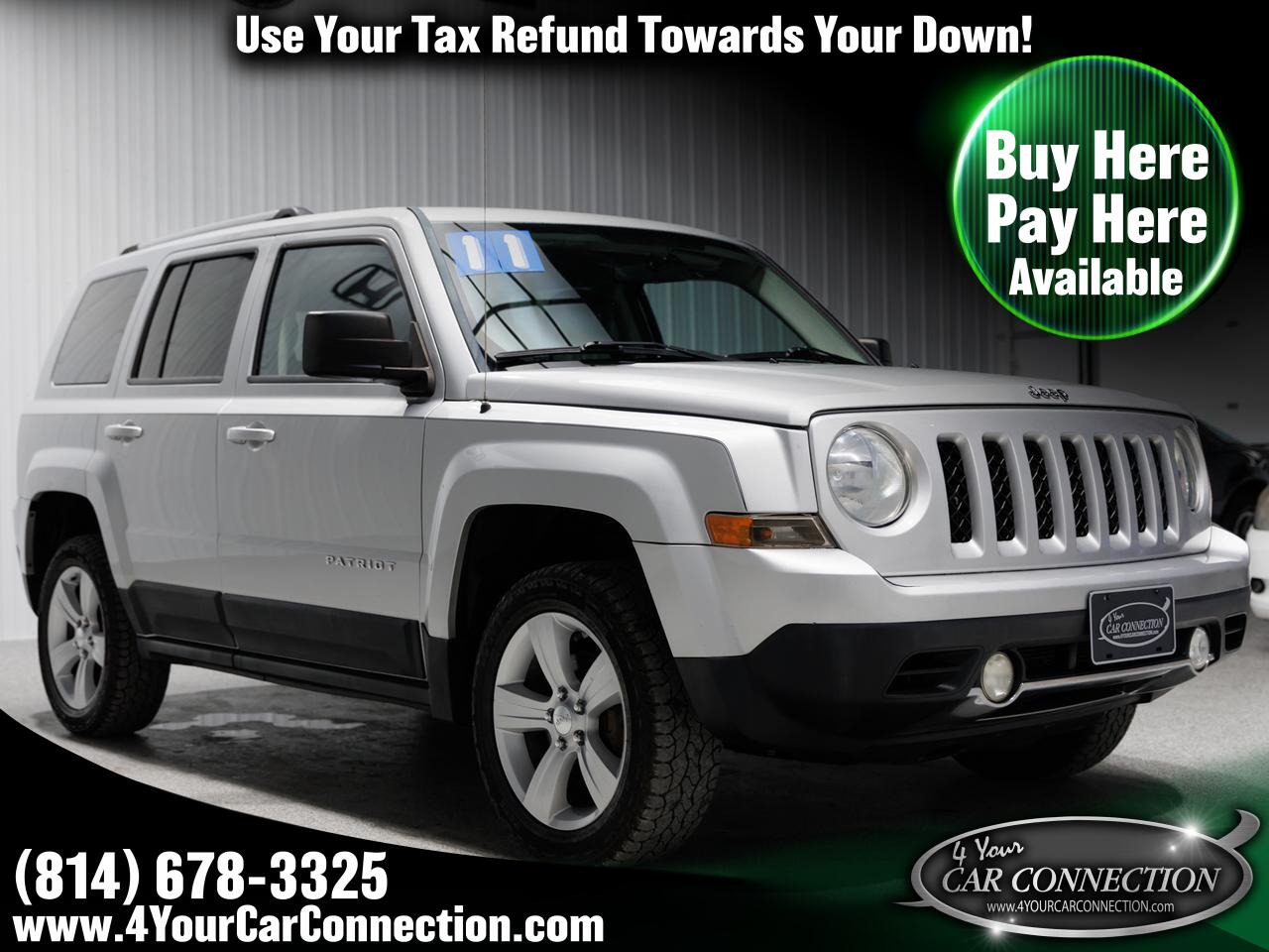 2011 Jeep Patriot Latitude 4WD