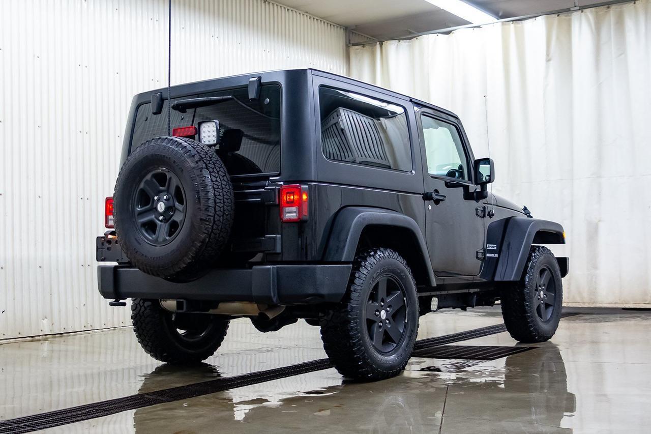 2011 Jeep Wrangler 4x4 Sport Manual Red Deer AB