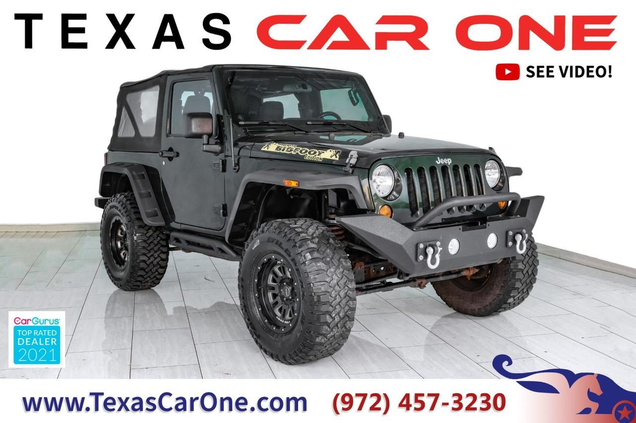 2011 Jeep Wrangler SPORT 4WD AUTOMATIC SOFT TOP CONVERTIBLE CRUISE CONTROL TOW HITC Carrollton TX