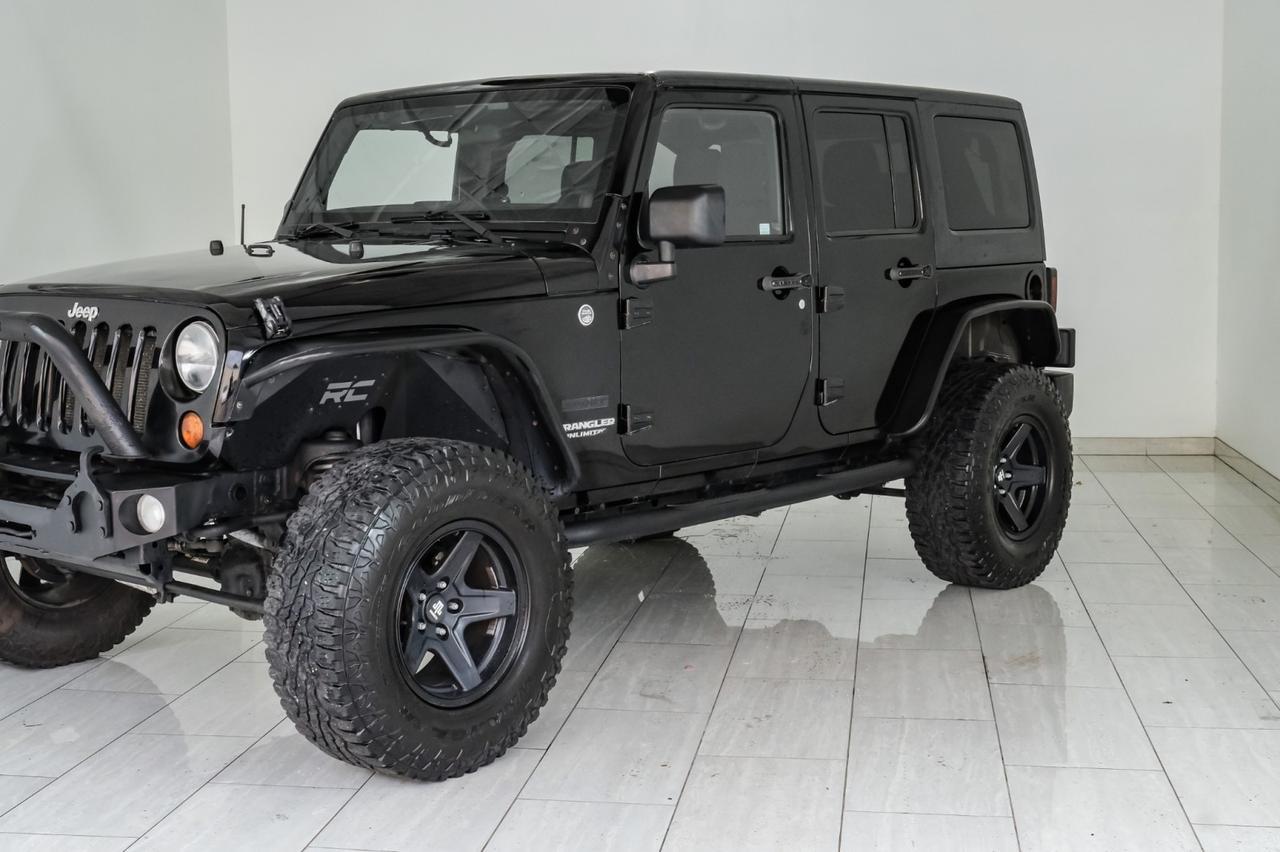 2011 Jeep Wrangler UNLIMITED SPORT 4WD AUTOMATIC HARD TOP CONVERTIBLE RUNNING BOARDS TOWING HITCH Carrollton TX