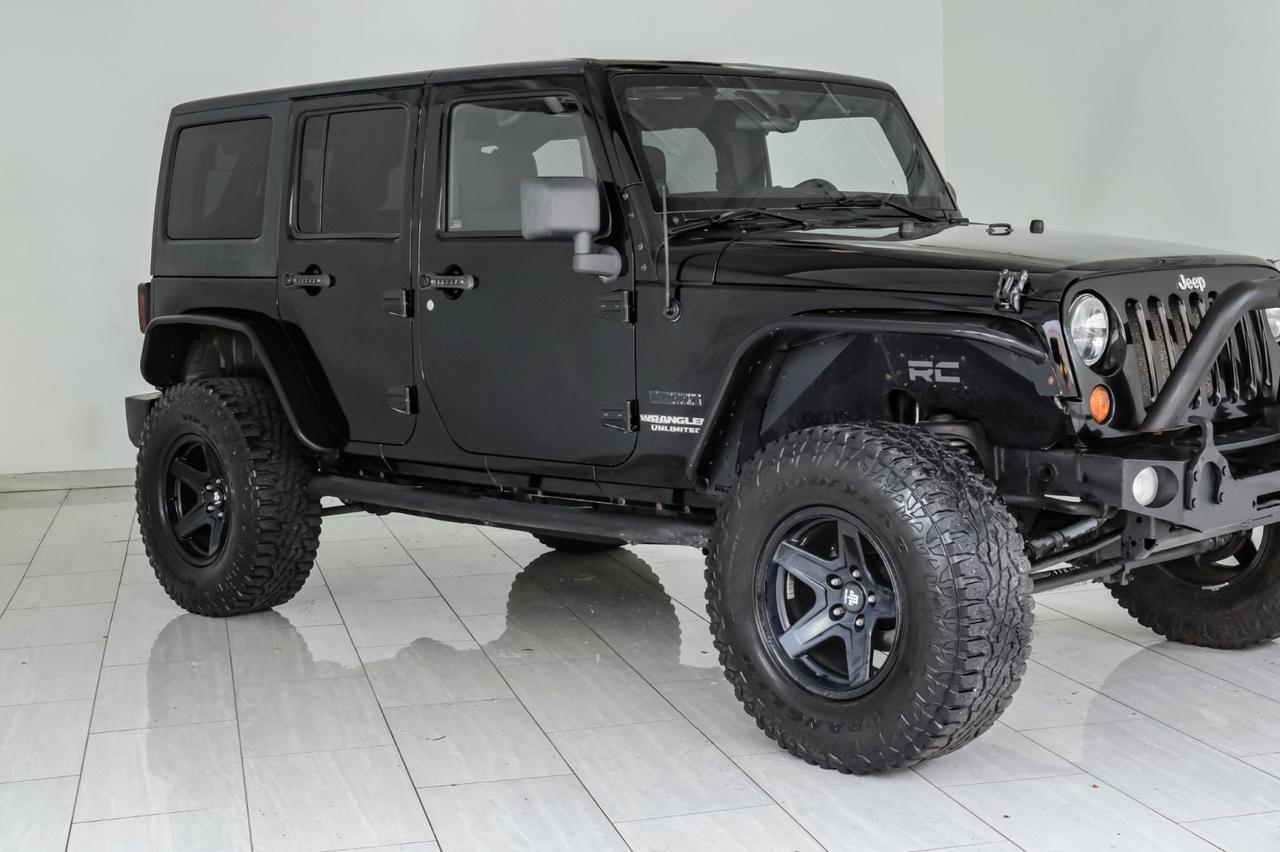 2011 Jeep Wrangler UNLIMITED SPORT 4WD AUTOMATIC HARD TOP CONVERTIBLE RUNNING BOARDS TOWING HITCH Carrollton TX