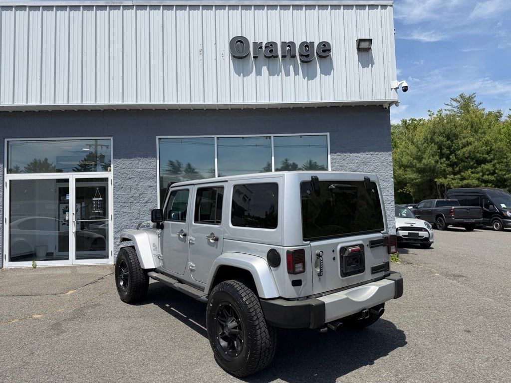 2011 Jeep Wrangler Unlimited Sahara Orange MA