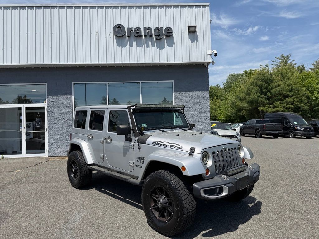 2011 Jeep Wrangler Unlimited Sahara Orange MA