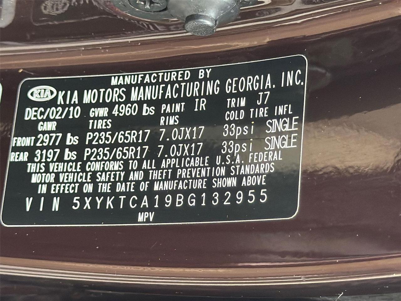 2011 Kia Sorento LX Hagerstown MD