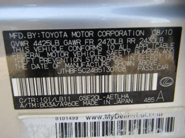 2011 Lexus IS 250 Plano TX