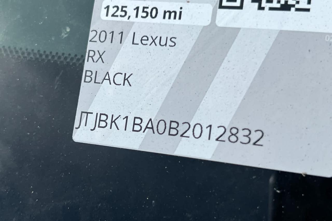 2011 Lexus RX 350 Roseville CA