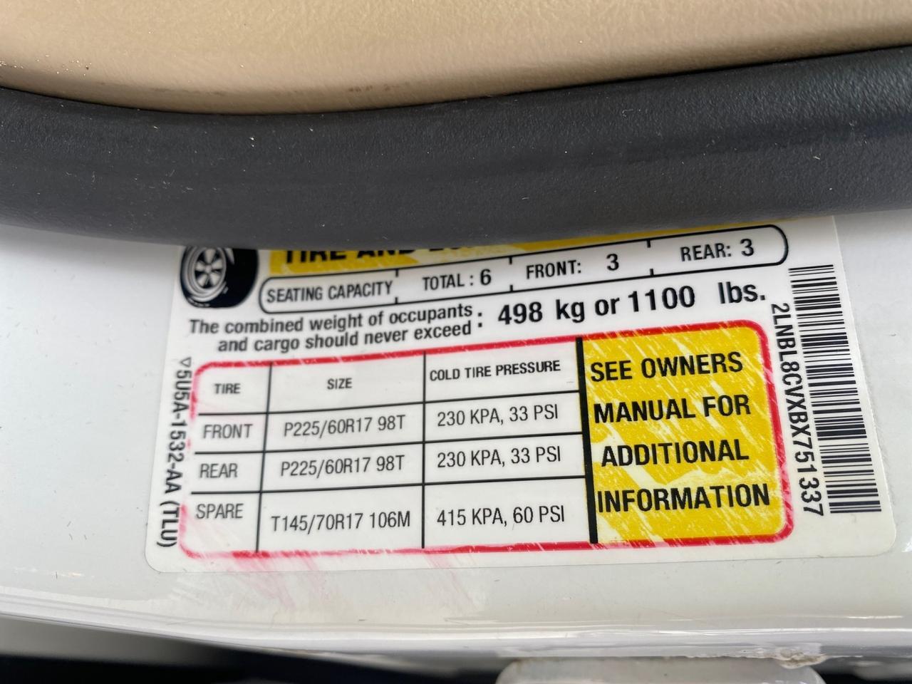 2011 Lincoln Town Car Signature Limited 1 OWNER Pompano Beach FL